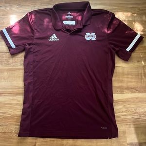 Adidas Mississippi State University Athletic polo